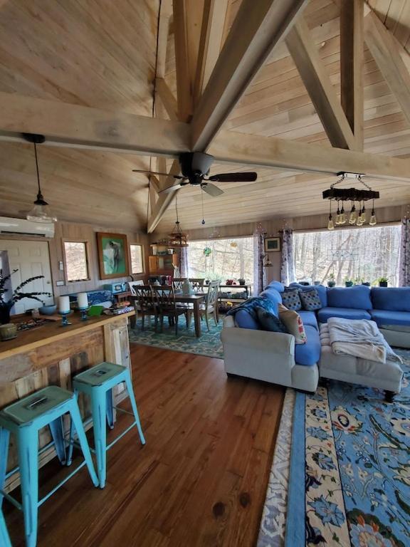 Treehouse Cathedral In Blue Ridge Mountains, Nc Burnsville Exterior foto